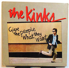 The Kinks - Give The People What They Want - 1981 Arista Rock LP MASTERDISK RL