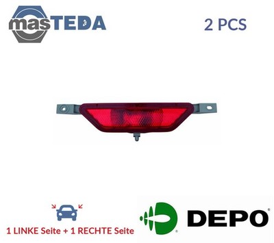 551-4002N-UE NEBELSCHEINWERFER PAAR SET LORO 2PCS FÜR RENAULT KOLEOS I 2L,2.5L