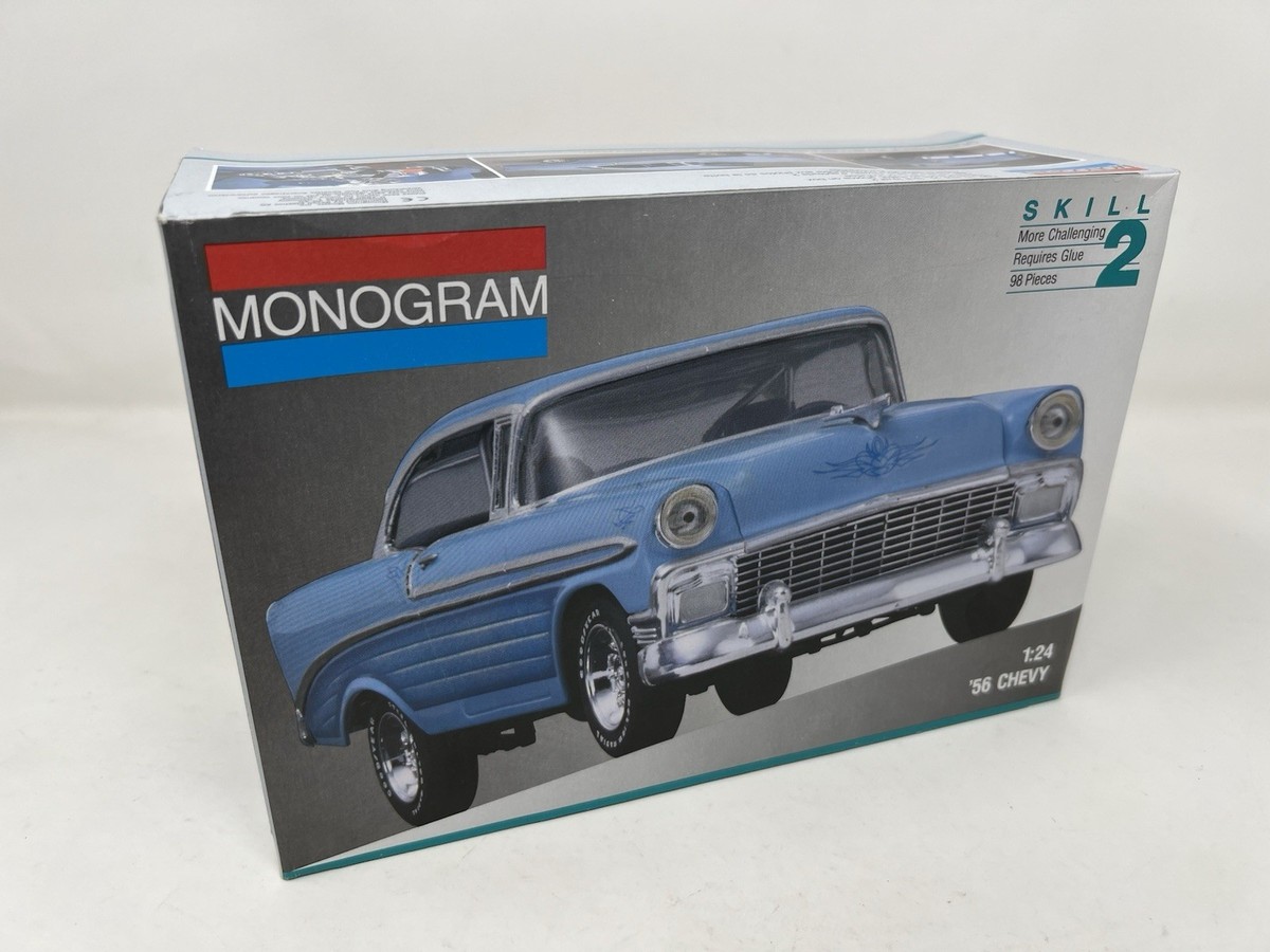 Monogram 1/24 56 Chevy Model Car Kit Factory 2239 for sale online