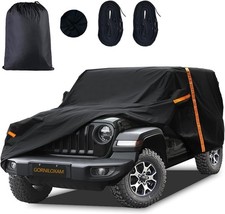 for Jeep Wrangler Cover 2 Door Waterproof, Pu2000mm, UPF50 , Windproof,