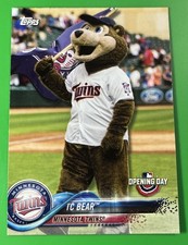 TC Bear Minnesota Twins 2018 Topps Opening Day Mascot Card #M-15