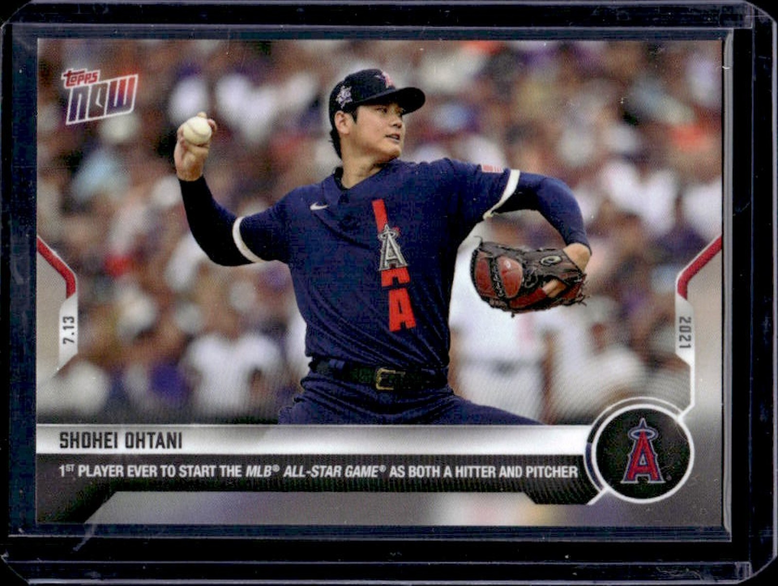 2021 Topps Now Shohei Ohtani #508 Angels