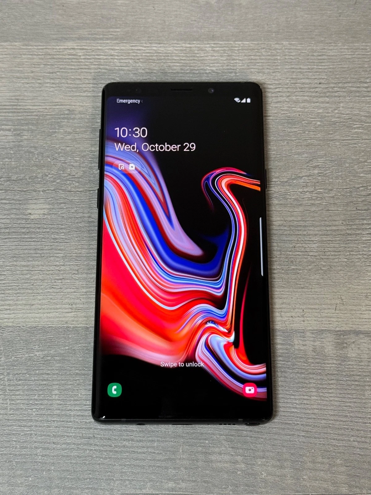Open Box Samsung Galaxy Note 9 SM-N960U 128GB Black GSM Unlocked