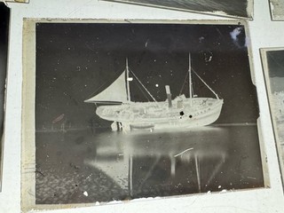 Boite 26 Vues Photos Verre Stéréo 9x12 Maghreb Tunis ? Bateaux Ports Divers 1910