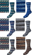 Comfort Sockenwolle 01_25 Strumpfwolle 4-fach von H & W   6 x 100 g