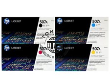 HP 507A Toner Cartridge Set  CE400A, CE401A, CE402A, CE403A 