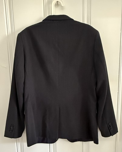 Banana Republic Marine Slim Fit 2 Knöpfe MS Birdseye Marzotto italienischer Stoff 42 R/S - Bild 3 von 15