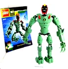 LEGO Ben 10 Alien Force Minifigure Swampfire Set 8410 with Instructions