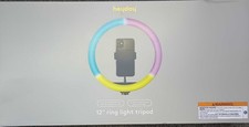 heyday 12" RGB Ring Light with Tripod