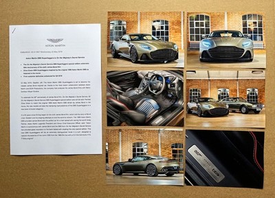Aston Martin DBS Superleggera ''Im Geheimdienst Ihrer Majestät'' Pressemitteilung