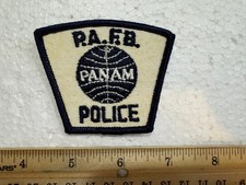 Vintage Pan Am Airlines Police Patch