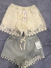 NWT Girls Shorts 2 Pairs Size 10