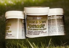 3- Wave Builder DEEP WAVE Pomade Super Smooth Rich Hair Cocoa Shea 3oz Each