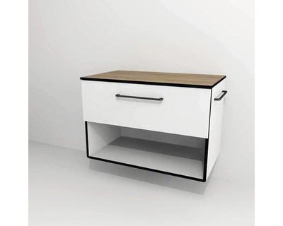 Waschtischunterschrank mit 1 Schublade und Fach Devo Sonus 2.0 BxHxT 77x52x45 cm