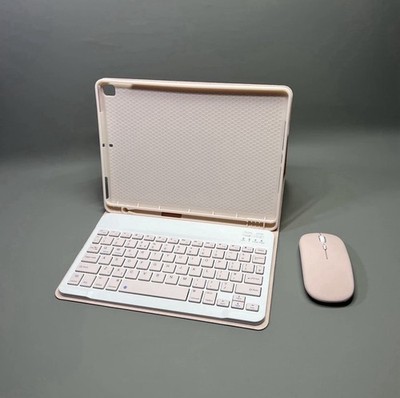 Folio Tastatur Maus Abdeckung Ständer Hülle für iPad 9. 8. 7. 10,2 Zoll & Air 10,5 Zoll