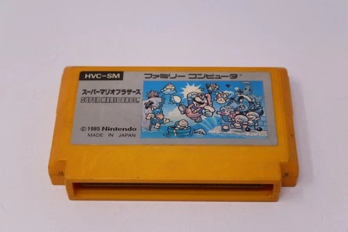 Super Mario Bros NES FANICOM Cartridge Japan Region Lock