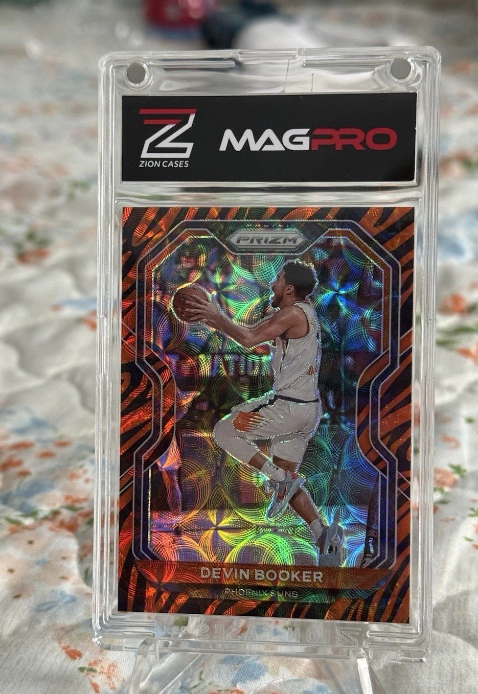 2020-21 Prizm Basketball; Tiger Choice Prizm- Devin Booker ☀️🐅