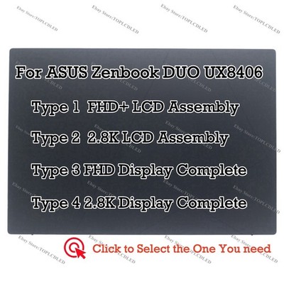 ASUS Zenbook DUO UX8406CA-PS99T OLED Touch Bildschirm Montage Display Komplette