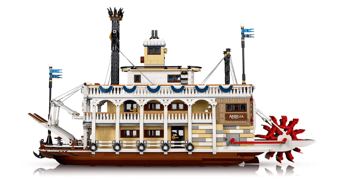 LEGO Ideas 21356 Flussraddampfer