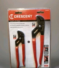 NEW Crescent 2 Piece 7" and 10" Tongue and Groove Plier Set - 