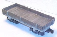 On3/On30 WISEMAN MODEL SERVICES ARGENT LUMBER CO. GONDOLA OR FLAT CAR KIT