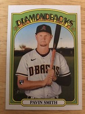 2021 Topps Heritage High Number Baseball Base Rookie #570 Pavin Smith RC