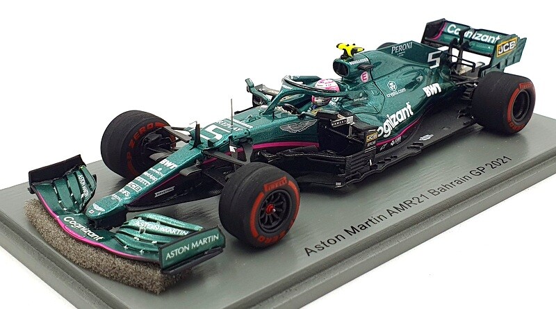 Aston Martin AMR21 1/43 Spark 新品未開封 Spark 1/43 Scale S7672 - Aston Martin AMR21 Bahrain GP F1