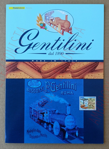 Folder Francobolli Pubblicitario "Gentilini" del 2010 - Completo MNH** - Picture 1 of 2