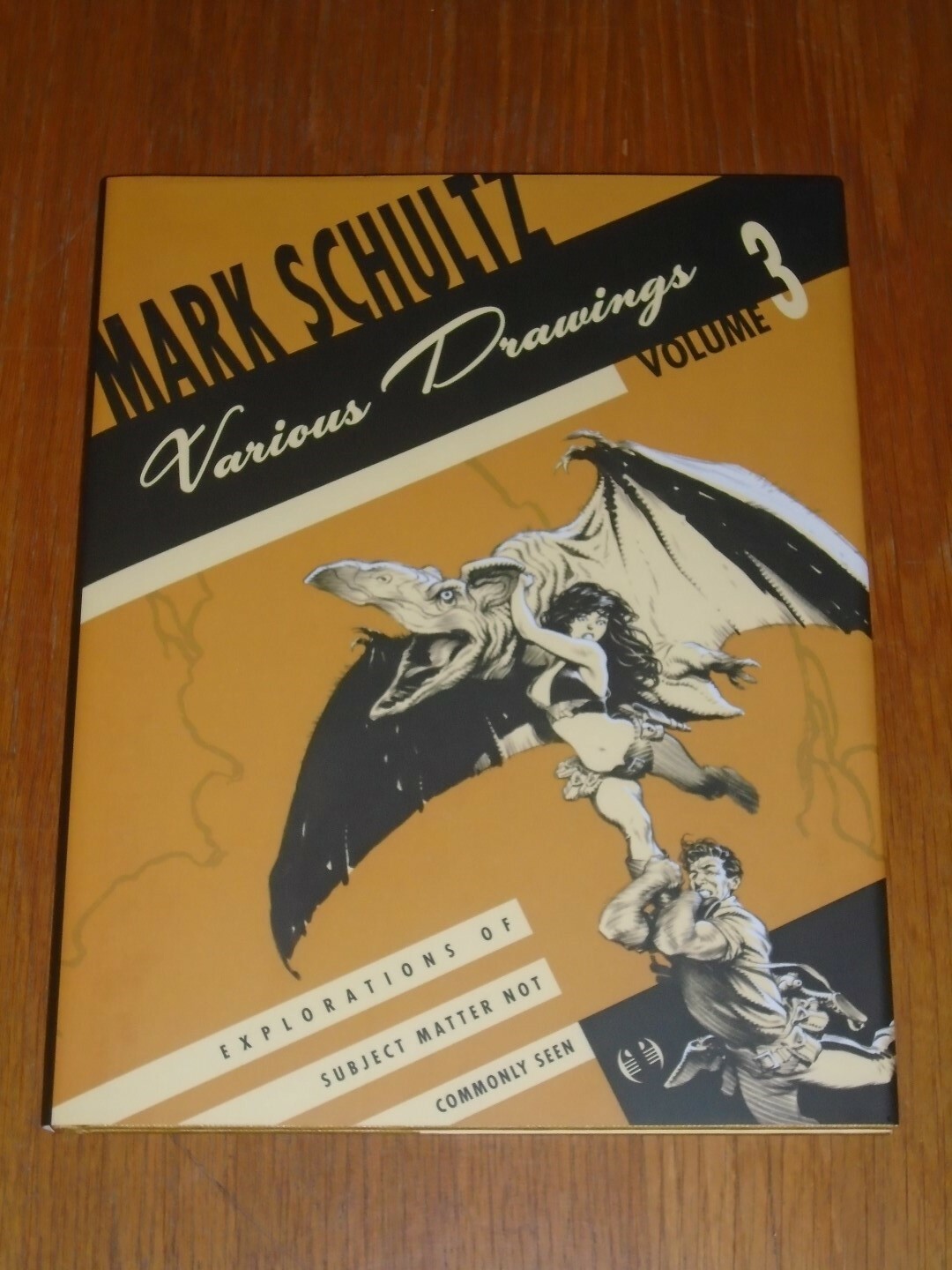 Mark Schultz Various Drawings Vol 3 Flesk Signed (Hardback)< 9781933865034