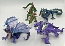 Safari Ltd. Dragons Cloud, Swamp, Sea, Hydra Figures Fantasy Medieval Mystical 4