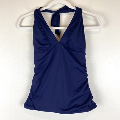 shirrendipity halter swim dress Athleta Swim | Nwt Athleta Shirrendipity Halter Tankini | Color: Blue | Size: Xs
