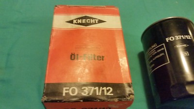 Porsche 914-6 Oil Filter  Knecht FO 371/12    NEW