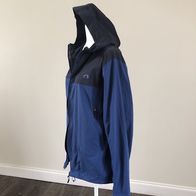 Tatonka Women s Hiking Running LS Pockets Hoodie Jacket Blue Sz L