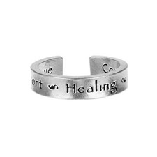 Comfort Healing Peace Inspire Rings  Courage Strength Believe Jewelry