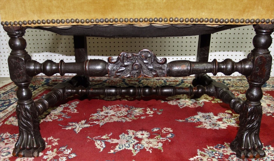 Antiguo Napoleón Francés Primer Abierto Fauteuil Brazo Silla Garra Pies Circa 1810 Foto 3 de 4