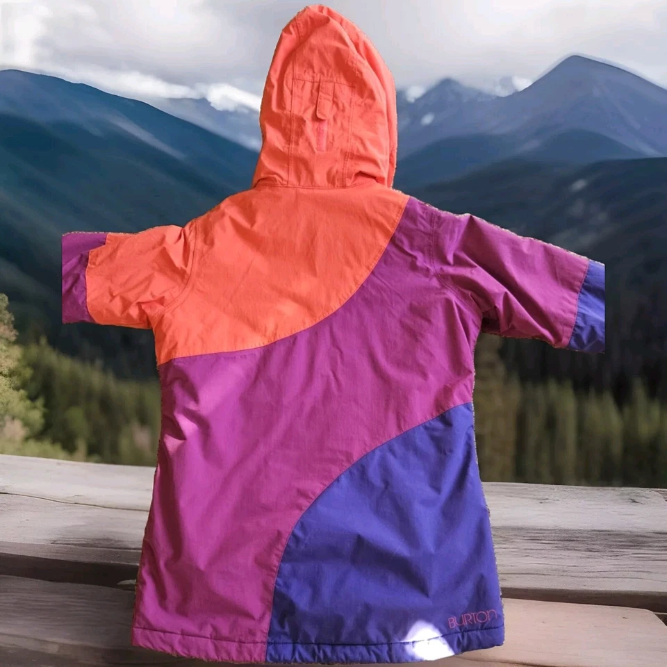 BURTON Winter Jacket Girls Large 14-16 DRYRIDE SPORTWEAR  SNOWBOARD SKI HOODED  - Image 2 of 4