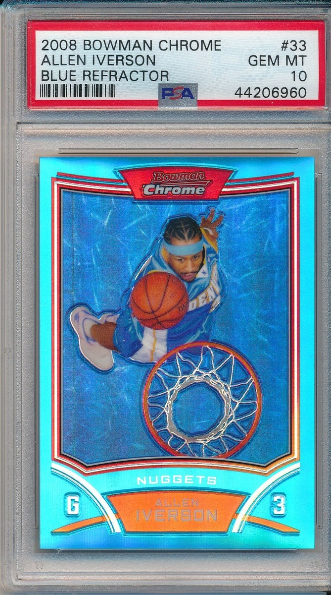その他 ALLEN IVERSON Bowman Chrome REFRACTOR その他 ALLEN IVERSON Bowman Chrome REFRACTOR Bowman Allen Iverson