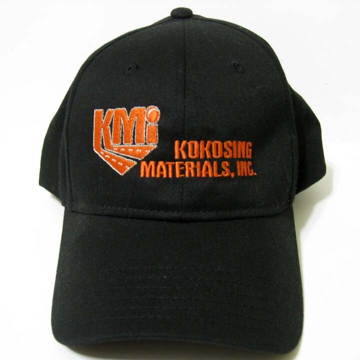 Kokosing Materials Inc KMi Black Golf Baseball Cap Hat New NWOT eBay