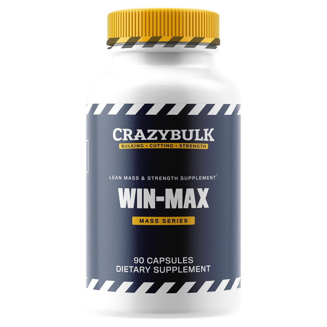 CRAZYBULK WIN-MAX | Natural Anabolic Body Building Supplement
