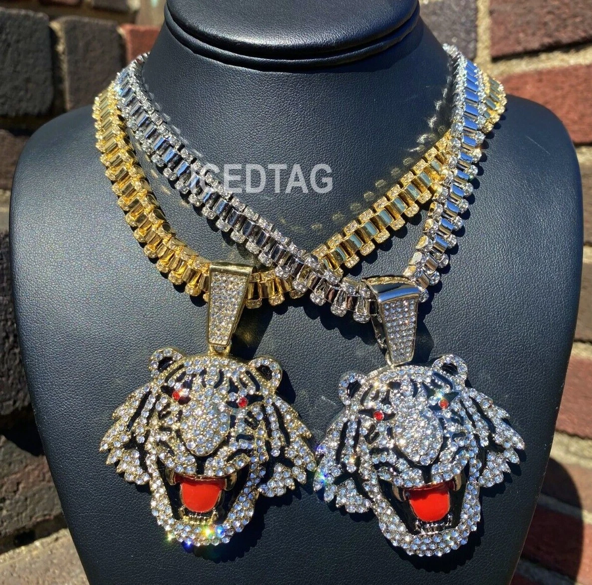 Iced out chain sales with a rollie
