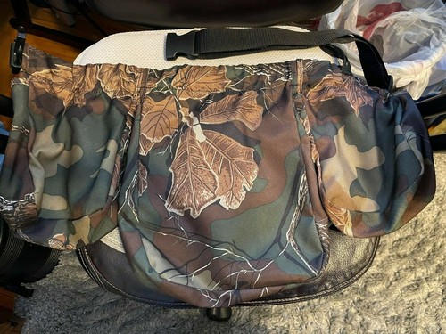 3 UTILITY POUCHES (1 Large 2 Smaller) Green Camo ADJUSTABLE WAIST FANNY PACK-XPO - Picture 3 of 12