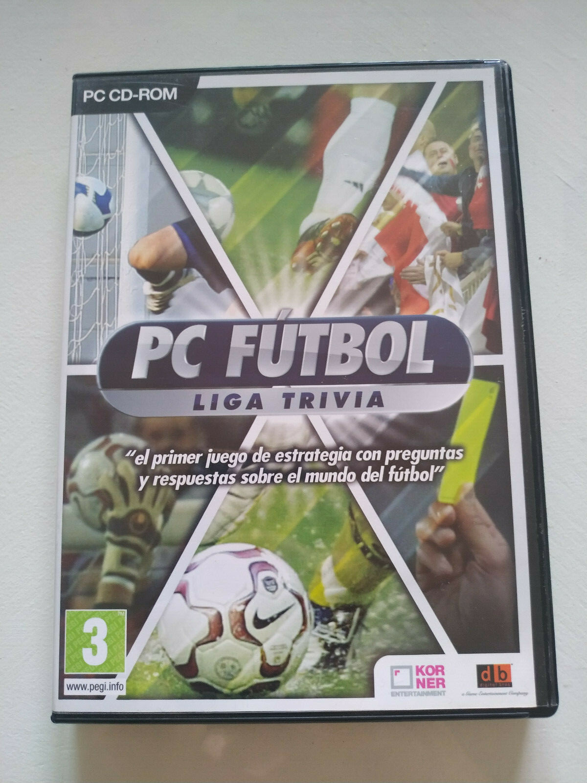 PC Futbol Liga Trivia Korner - Juego para PC CD-Rom Edicion España - 3T