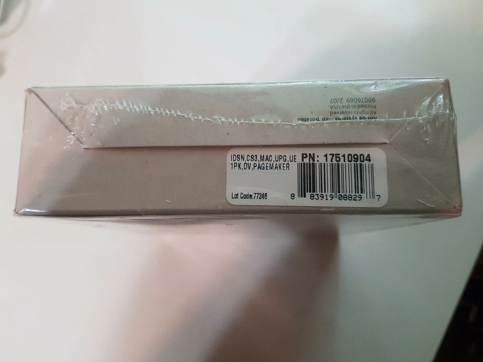 2007 Adobe InDesign CS3 Upgrade for Macintosh BRAND NEW SEALED - Image 2 of 4