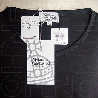 VIVIENNE WESTWOOD MAN JAPAN CHEST 39.5 T-SHIRT BOTANIC TENCEL