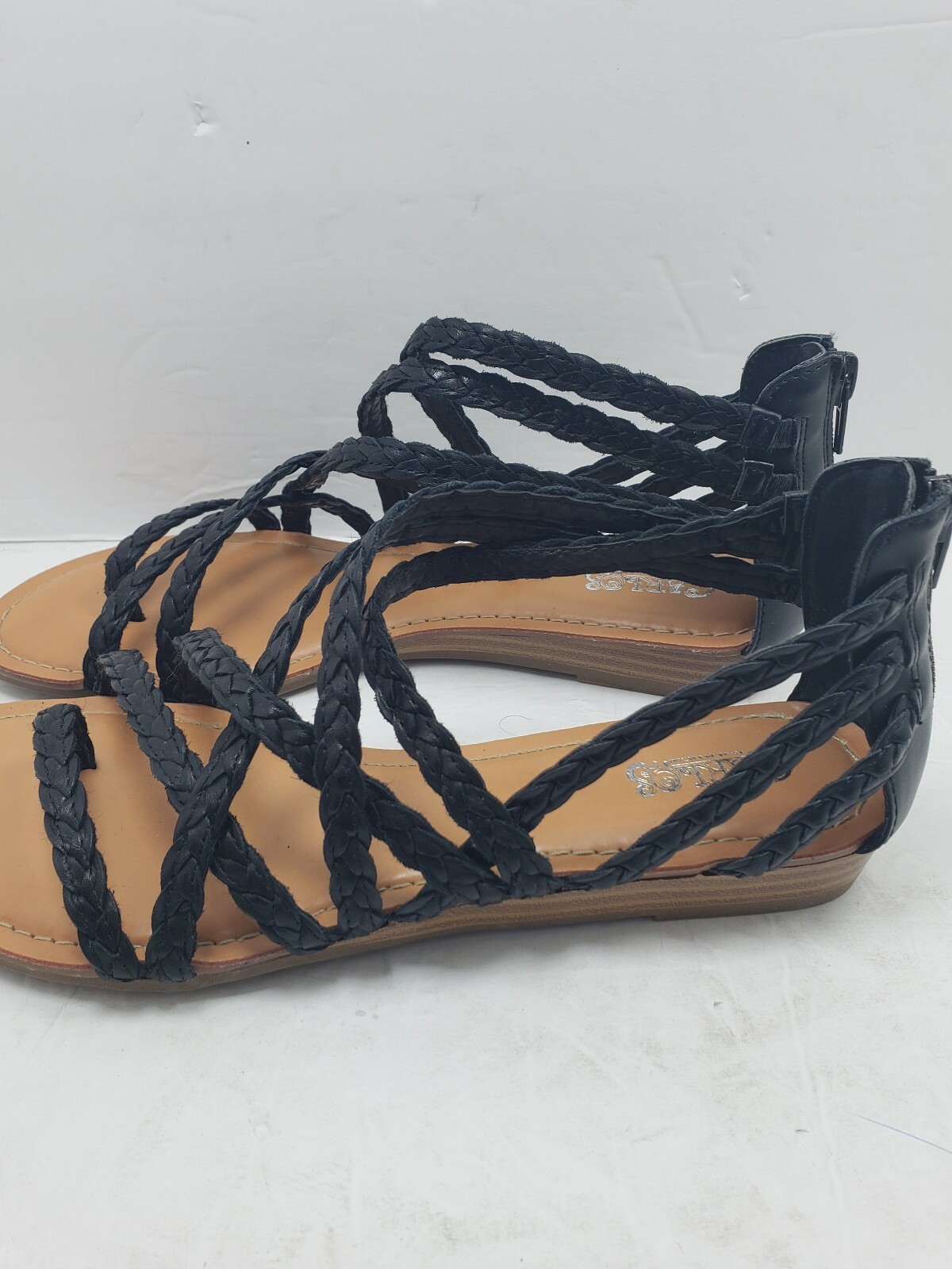 amara braided flat sandals