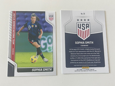 Sophia Smith 2021 Panini US Women's National Team FIFA World Cup