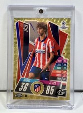 Marketplace image: Joao Felix 20-21 Topps chrome match attack UCL Superfractor 1/1 Atlético Madrid