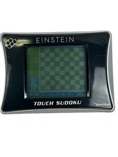Einstein Touch Sudoku Screen Electronic Handheld Travel Game Excalibur in GC