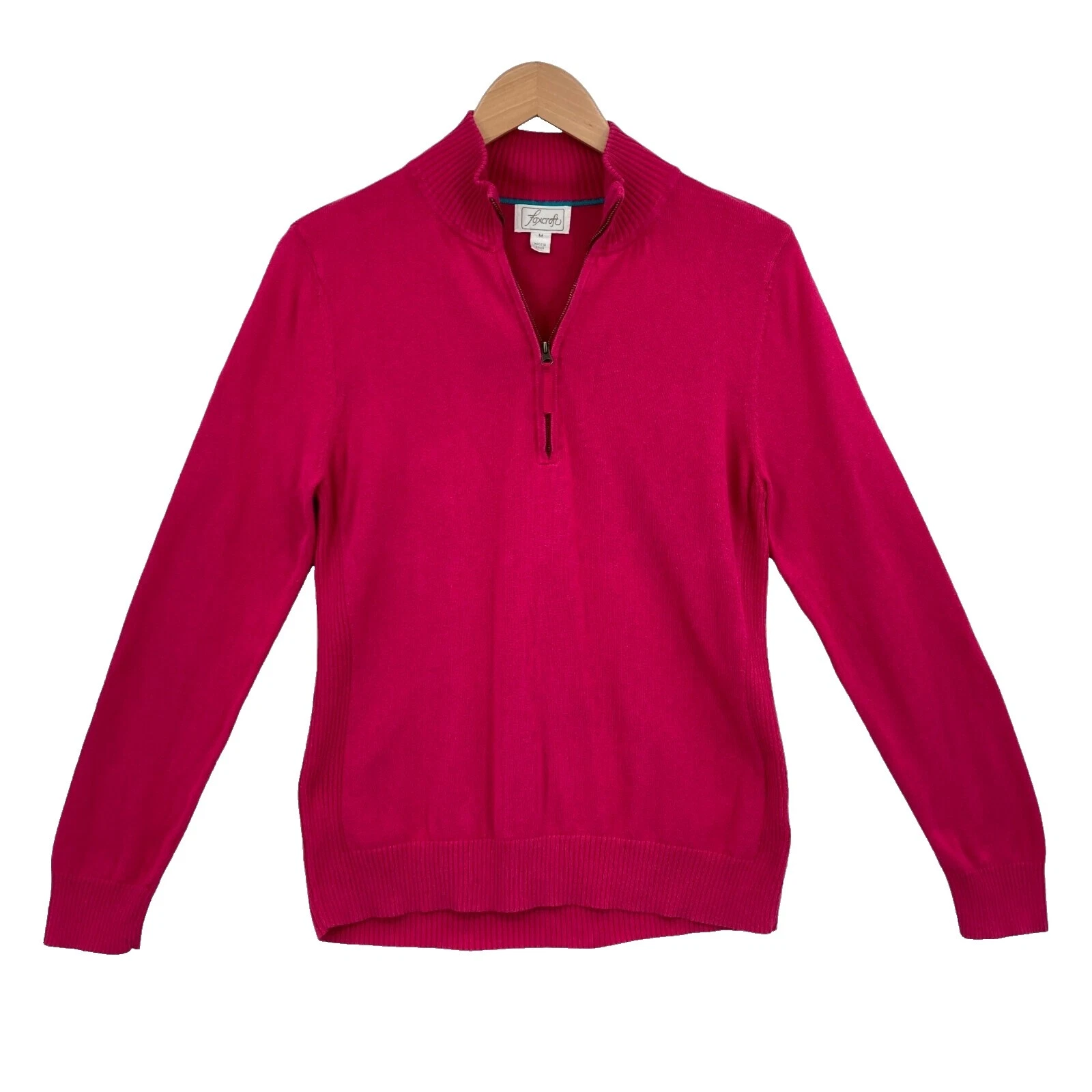 Cotton Solid Sweaters Foxcroft for Women