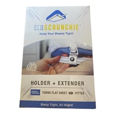 Bed Scrunchie 360 Degree Bed Sheet Holder Extender Tightener  NEW